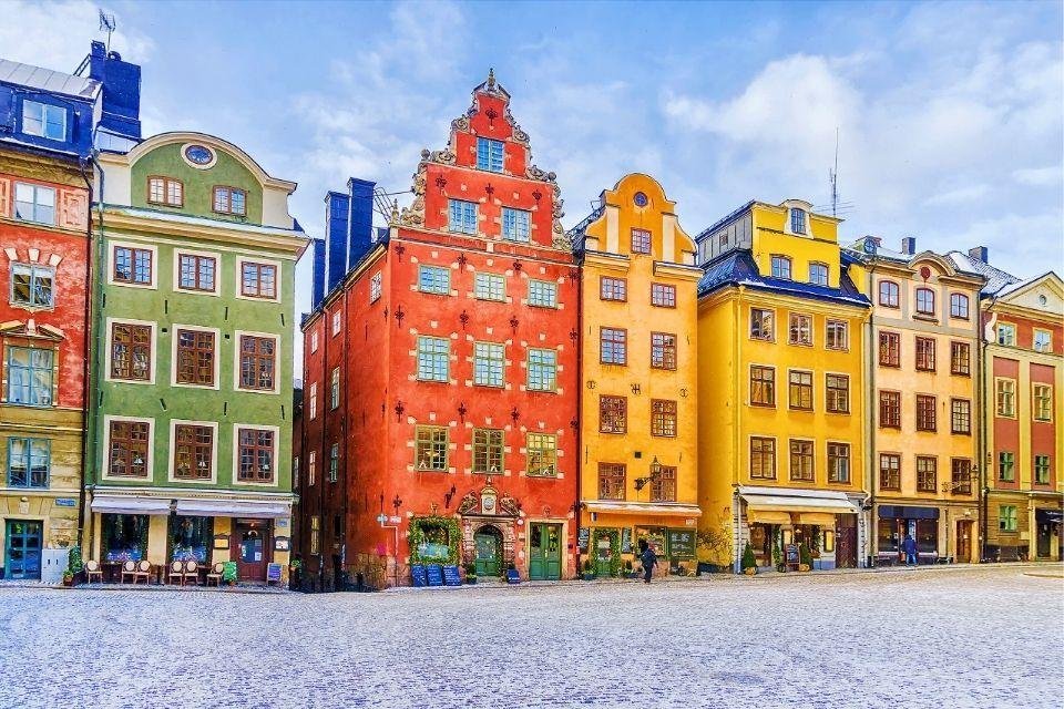 Stortorgets Gamla Stan Stockholm Zweden kerst
