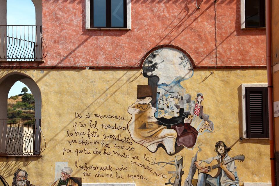 Orgosolo, Sardinië, Italië