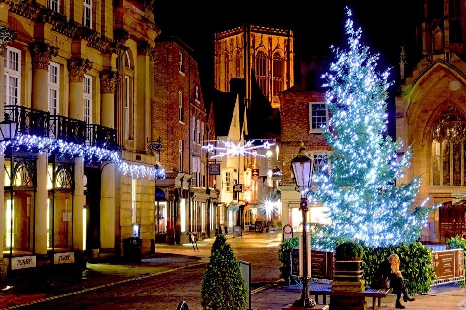 York Minster, Christmas, Engeland