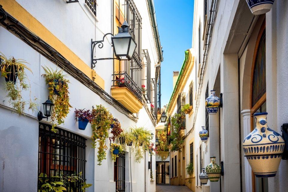 De wijk Judería in Córdoba