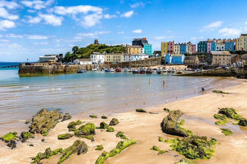 Tenby Wales Groot-Brittannië