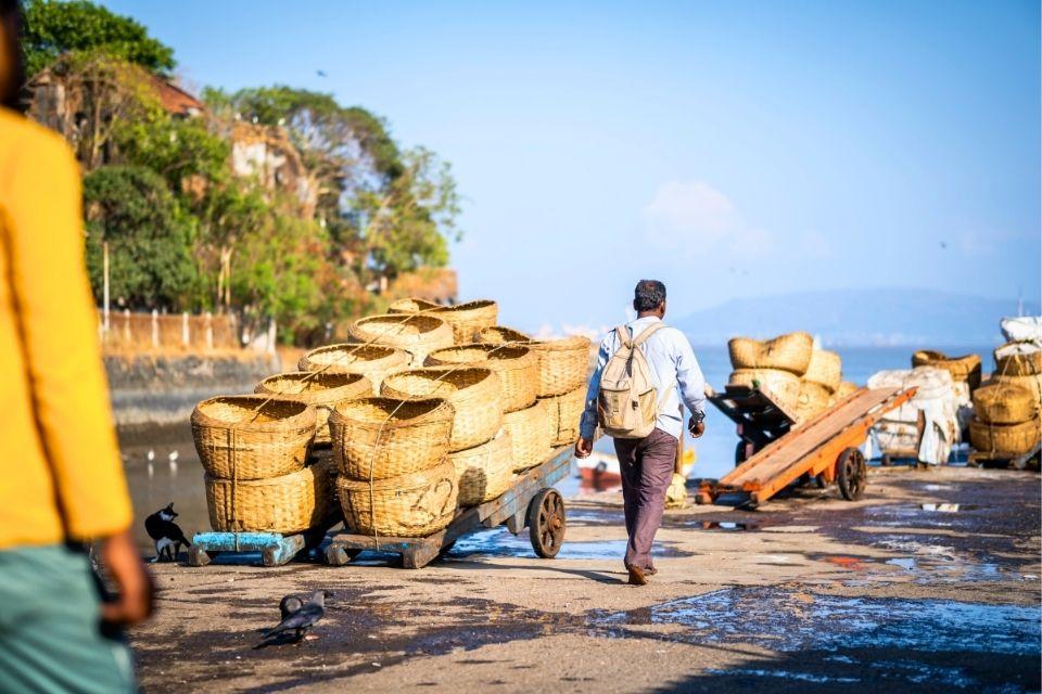 Sassoon Docks in Mumbai, India