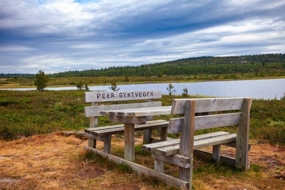 Uitzicht onderweg de Peer Gynt-weg in Noorwegen