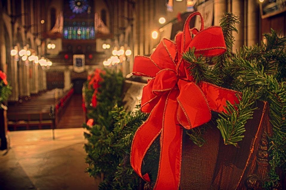 York Minster, Christmas, Engeland