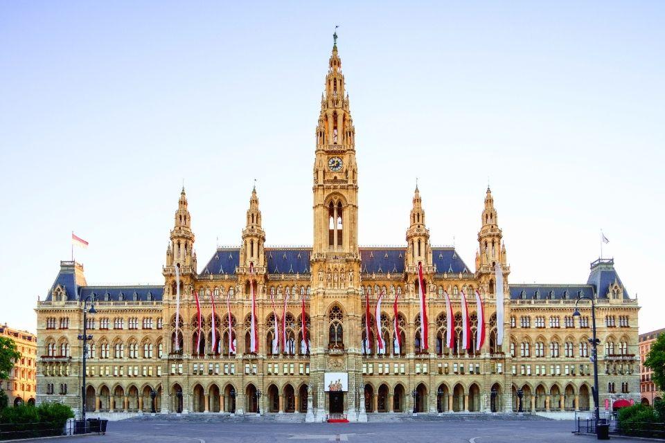 Rathaus van Wenen Oostenrijk