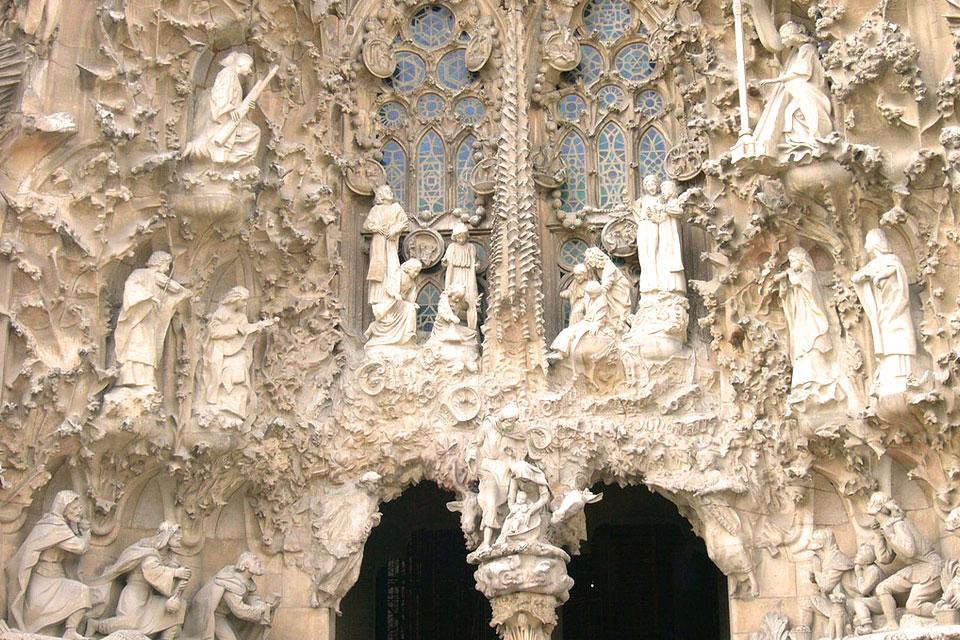 La Sagrada Familia, Barcelona, Spanje
