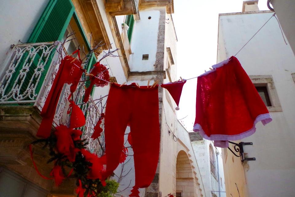 Kerst in Locorotondo, Italië