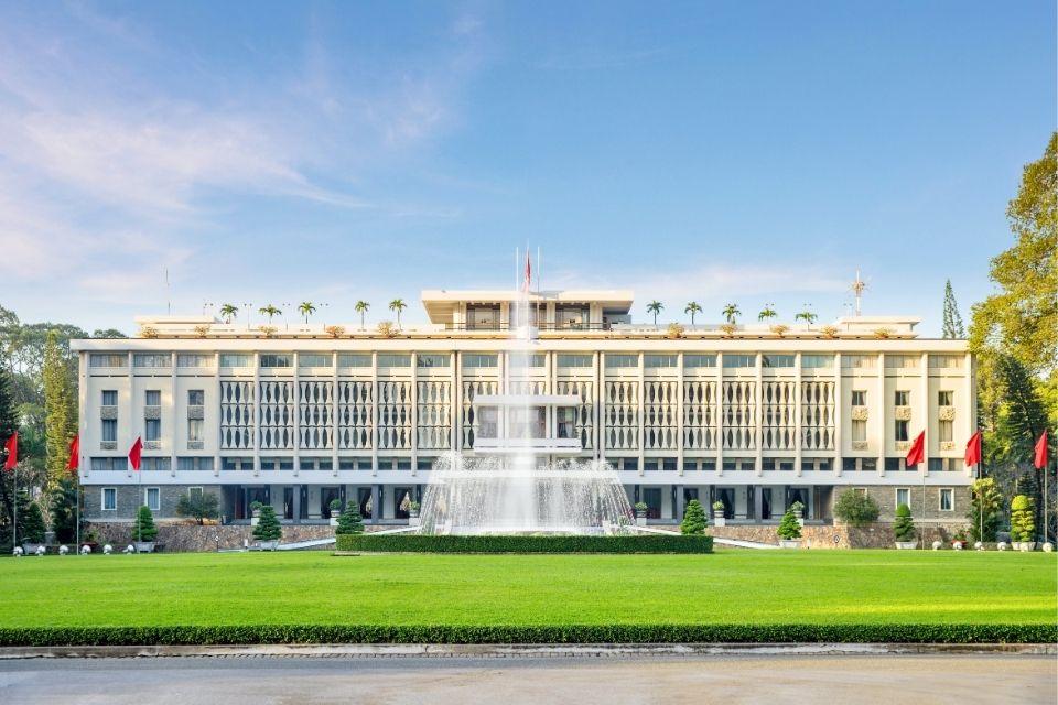 Reunification Palace in Ho Chi Minh-Stad, Vietnam