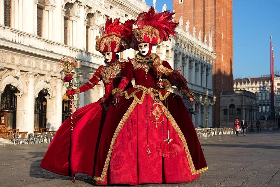 Carnaval in Venetië, Italië