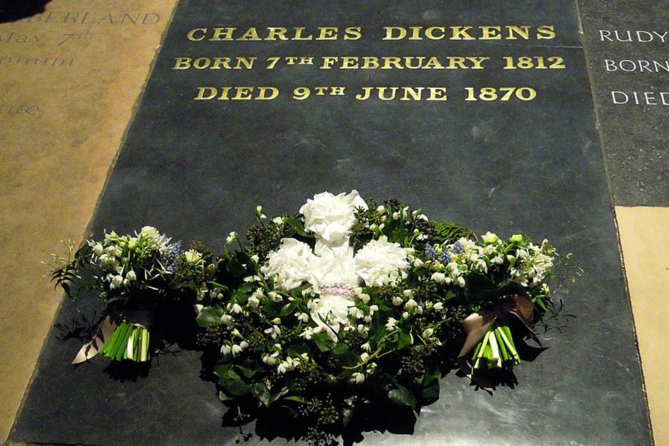 Charles Dickens graf Londen
