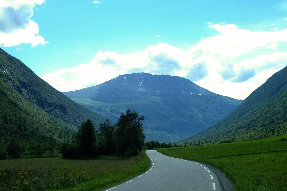 Gaustatoppen in Telemark, Noorwegen
