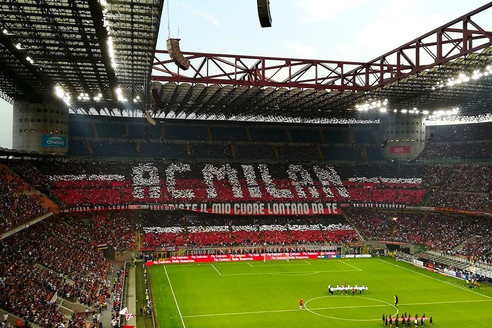 San Siro-stadion in Milaan, Italië