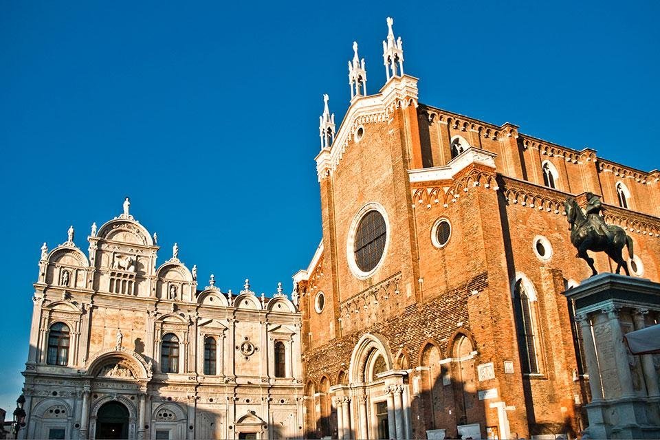 Basilica di San Giovani e Paolo Venetië Italië