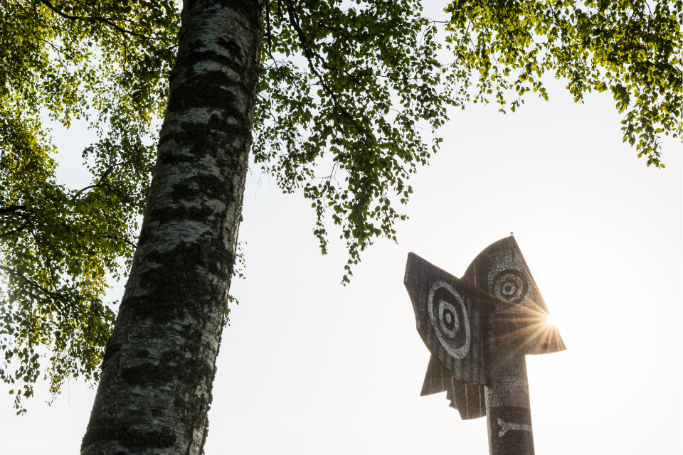 Beeld van Pablo Picasso, Kristinehamn, Zweden