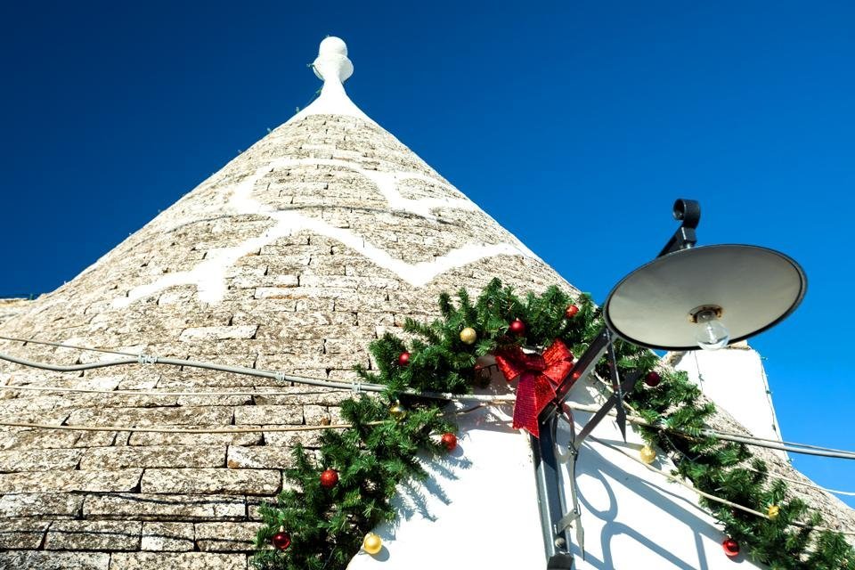 Alberobello, kerst, Italië