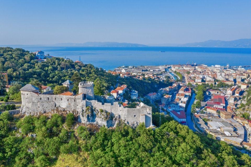 Kasteel van Tsrat in Kroatië
