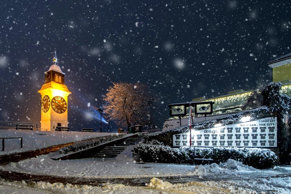 Novi Sad, Servië, tijdens kerst. Foto van Toerisme-organisatie Novi Sad