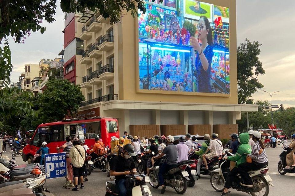 Drukke straat in Hanoi | Foto: reisexpert Jessica