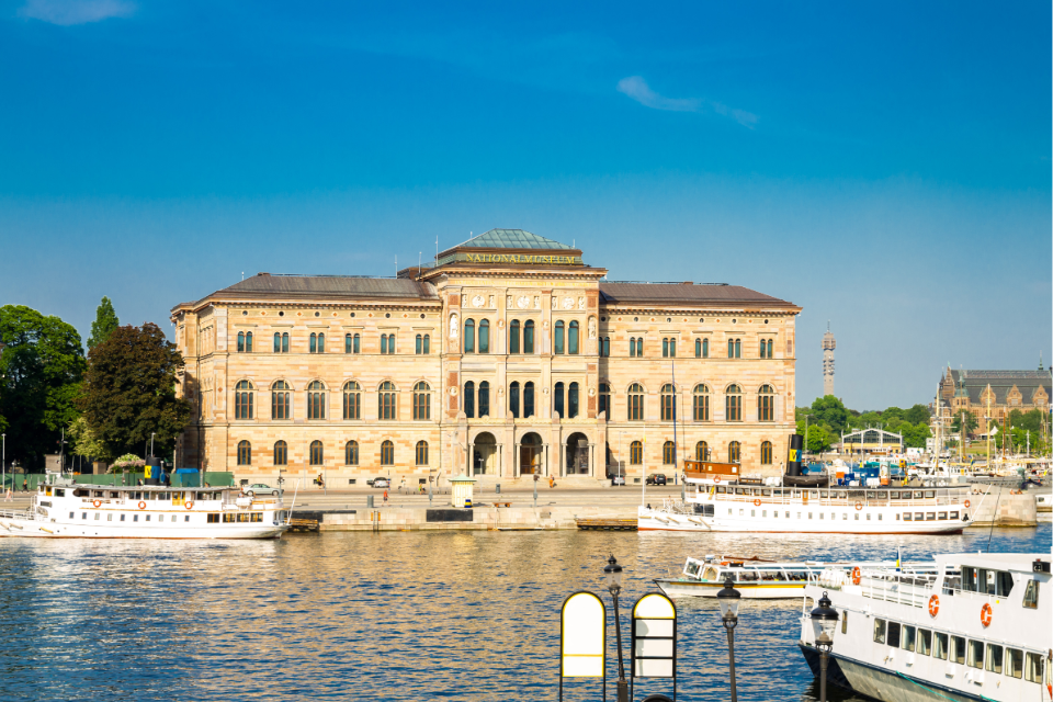 Het Nationalmuseum in Stockholm Zweden