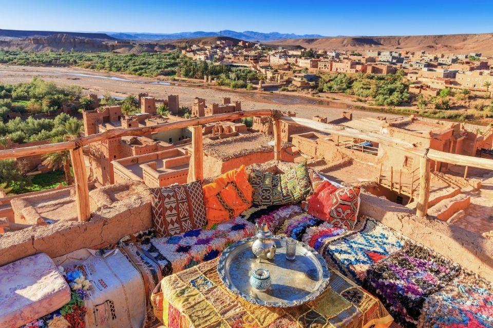 Dakterras in Aït-Ben-Haddou Marokko
