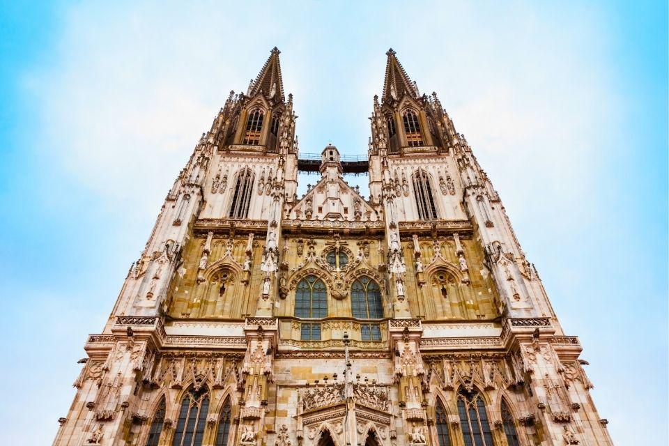 De kathedraal van Regensburg Duitsland