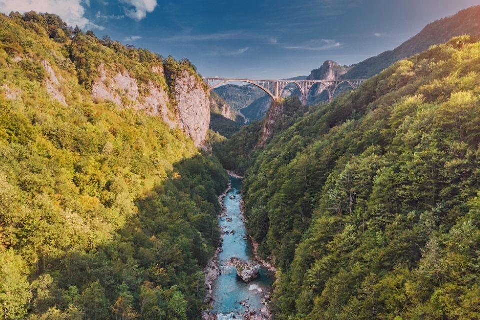 Tara Canyon in Montenegro