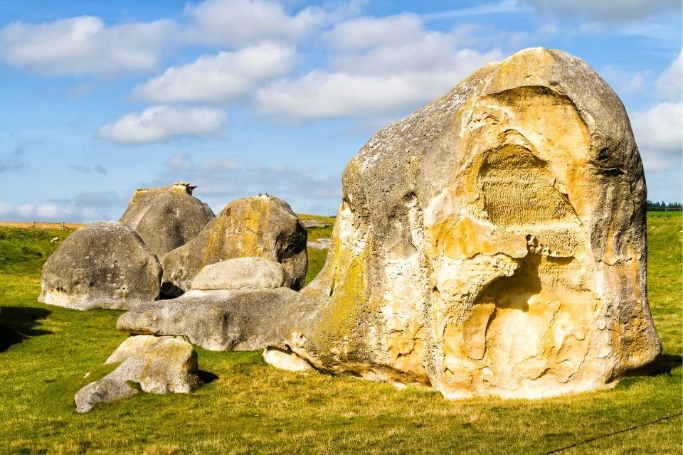 Elephant Rocks, Duntroon, Nieuw-Zeeland