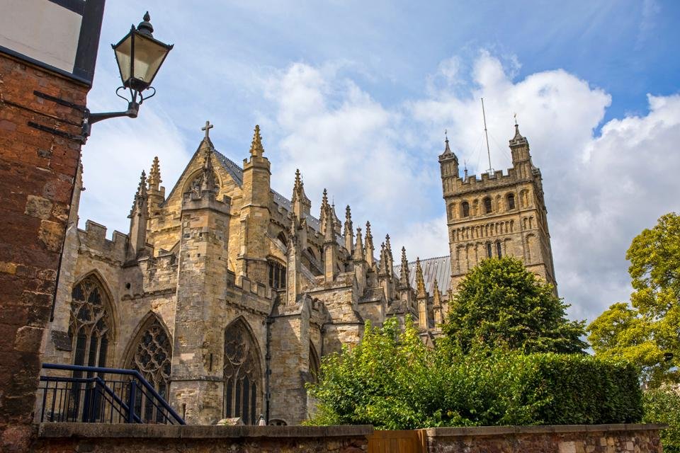 Saint Peter’s Cathedral in Exeter, Groot-Brittannië