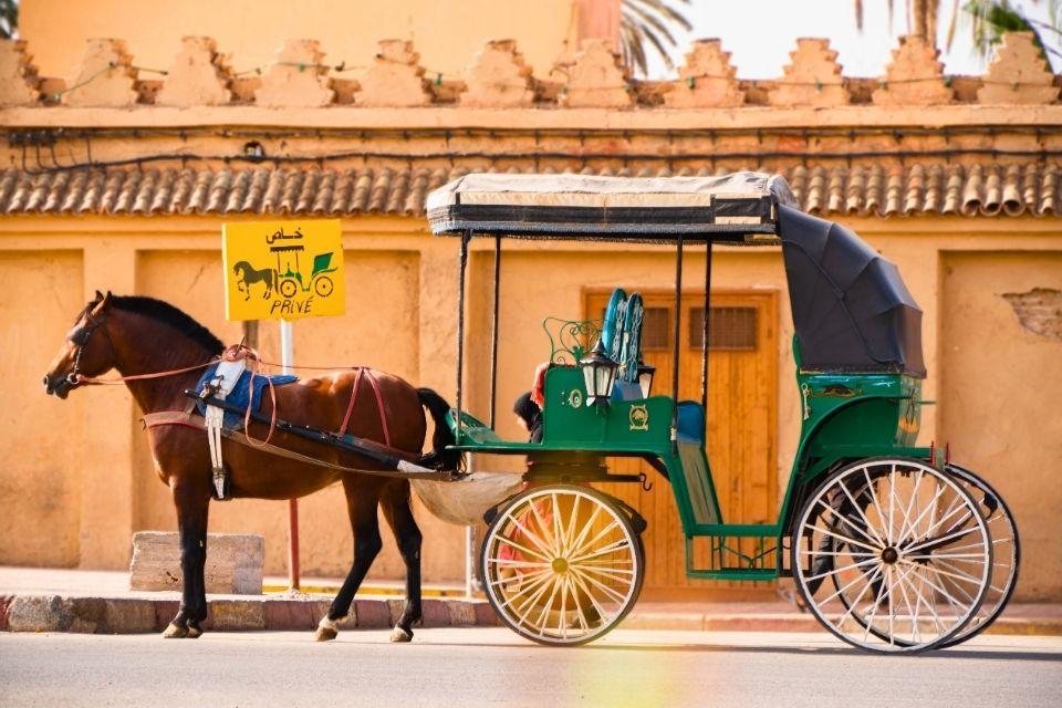 Met koetsjes door Taroudant Marokko
