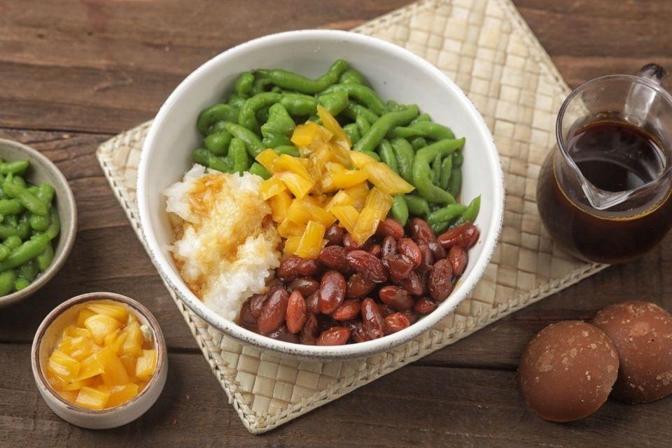 Lokale lekkernij in Malakka, Maleisië