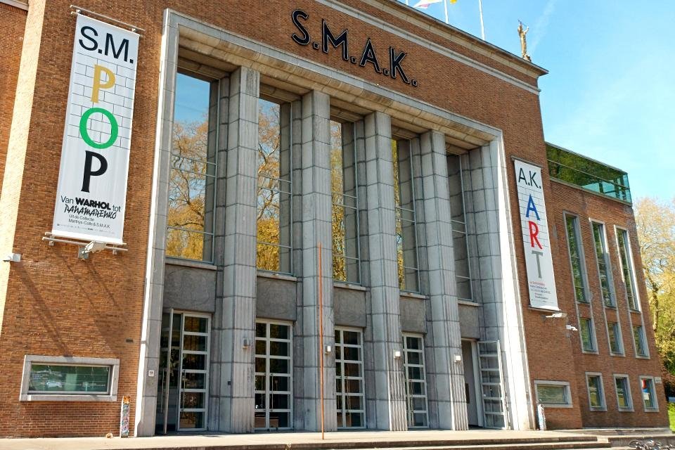 SMAK,  Stedelijk Museum voor Actuele Kunst in Gent, België