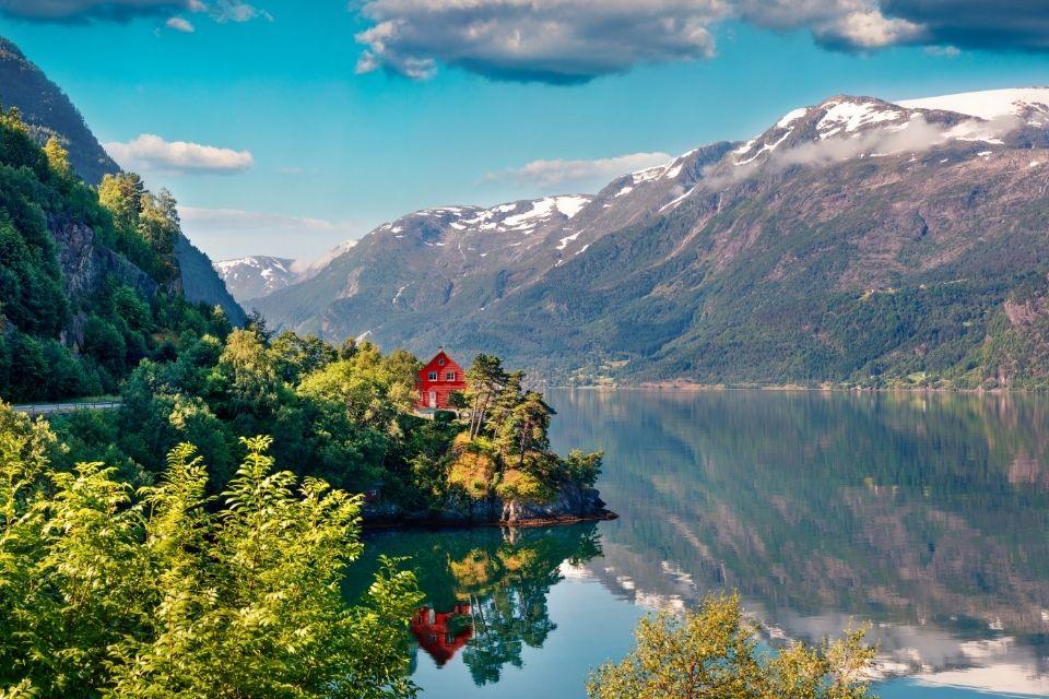 Hardangerfjord in Noorwegen