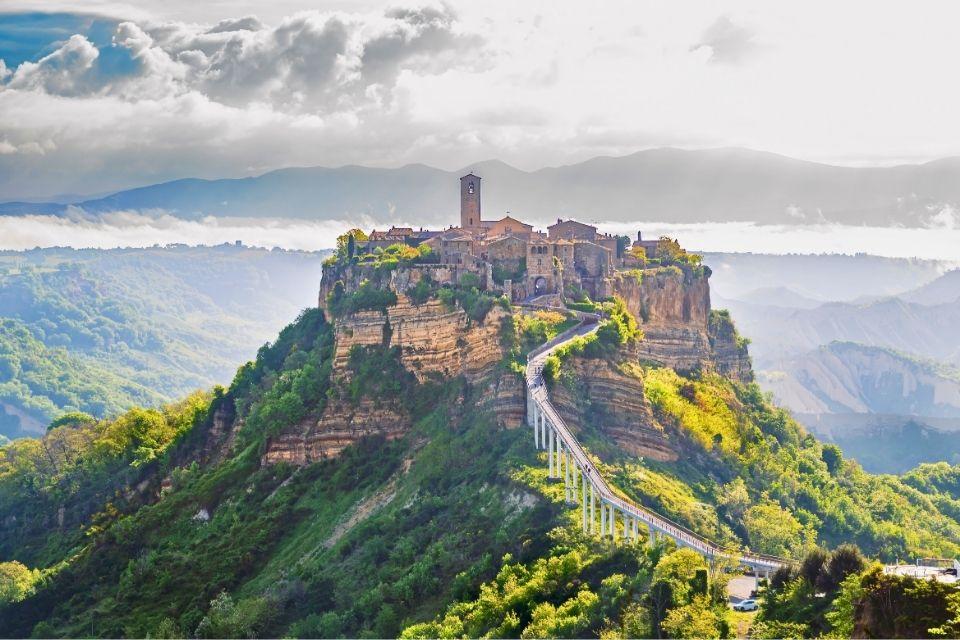 Het betoverende Civita de Bagnoregio Italië