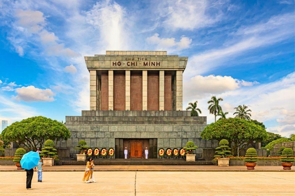 Mausoleum van Ho Chi Minh in Hanoi Vietnam
