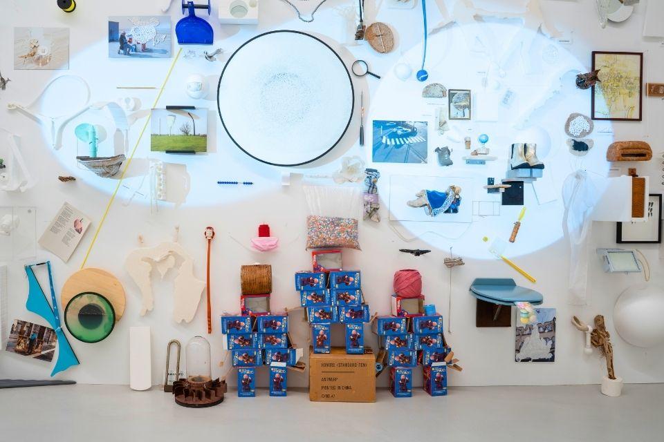 Het interieur van Abby in Kortrijk België