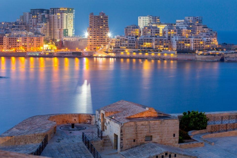 Modern en oud Sliema Malta