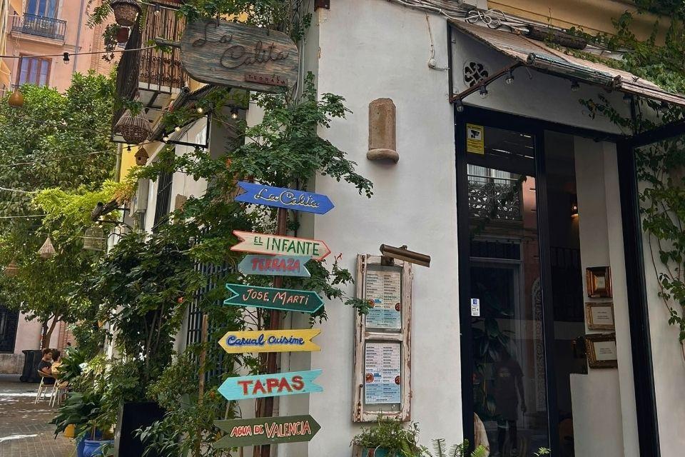 Tapasrestaurant La Calita in Valencia Spanje