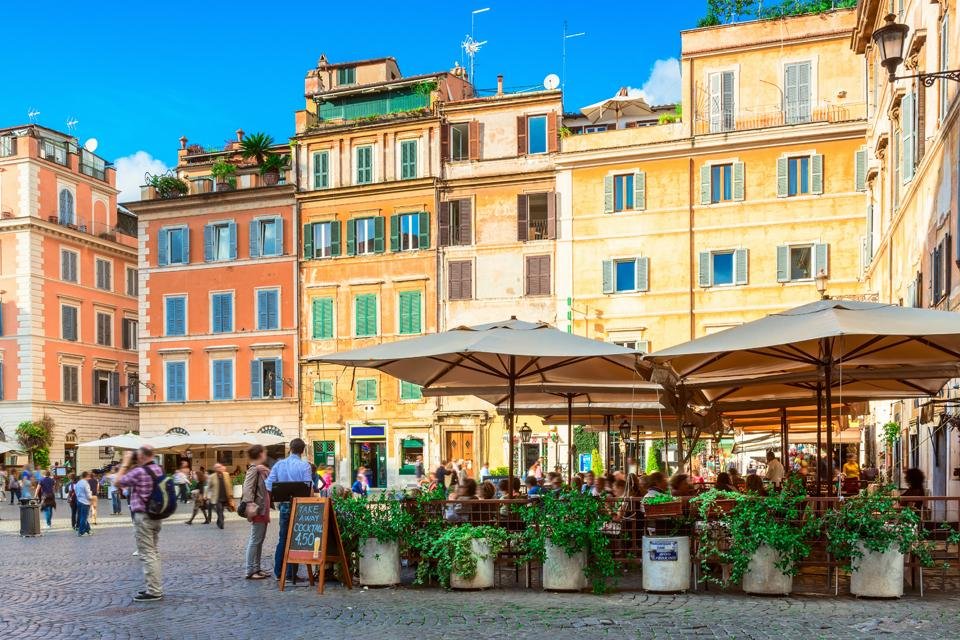 Trastevere in Rome, Italië