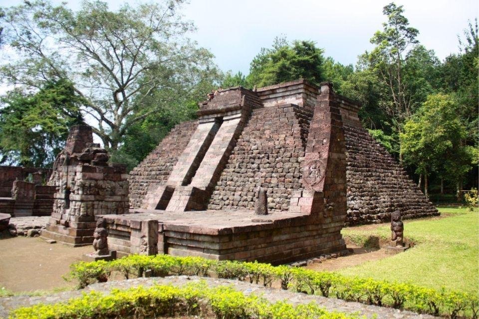Tempel van Candi Sukuh op Java, Indonesië