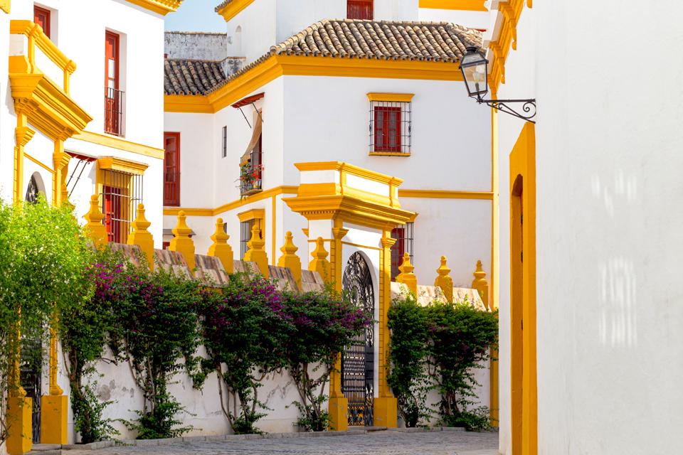 Santa Cruz in Sevilla, Andalusië, Spanje