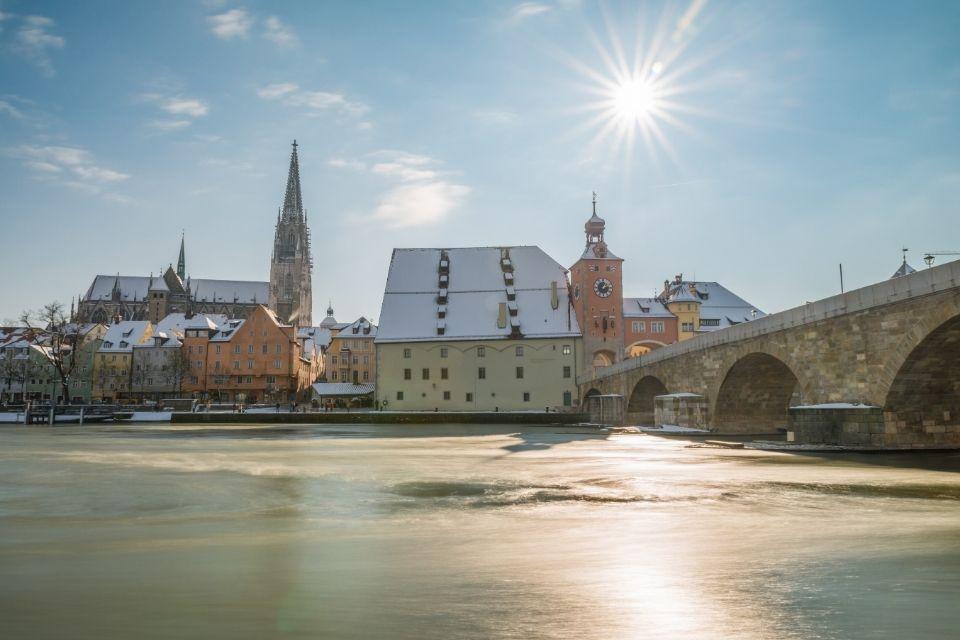 Regensburg Duitsland winter