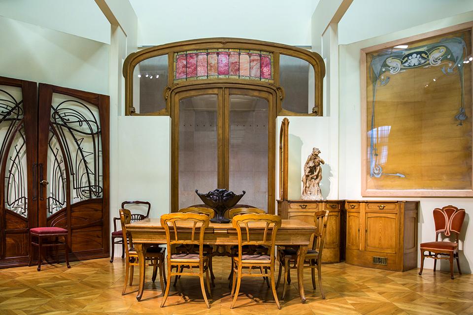 Art nouveau in Musée d'Orsay, Parijs, Frankrijk