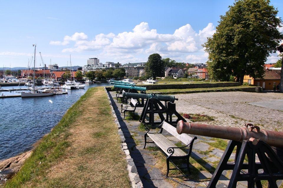 Kristiansand in Noorwegen