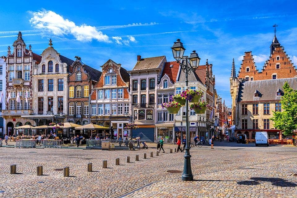Grote Markt Mechelen België