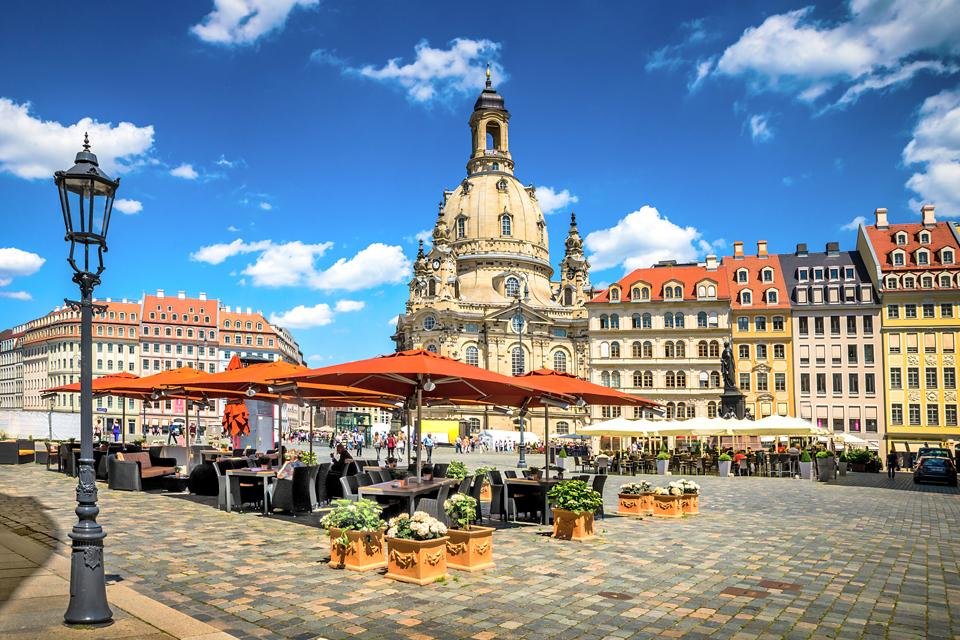 Frauenkirche in Dresden, Duitsland