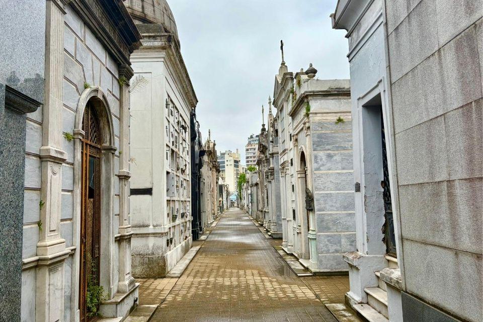 De beroemde begraafplaats in de wijk Recoleta in Buenos Aires Argentinië
