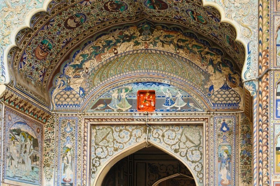 Stadspaleis in Karauli India