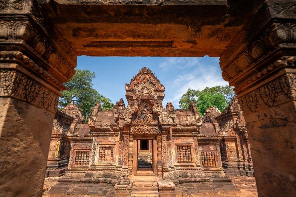 Banteay Srei tempel Angkor Cambodja 