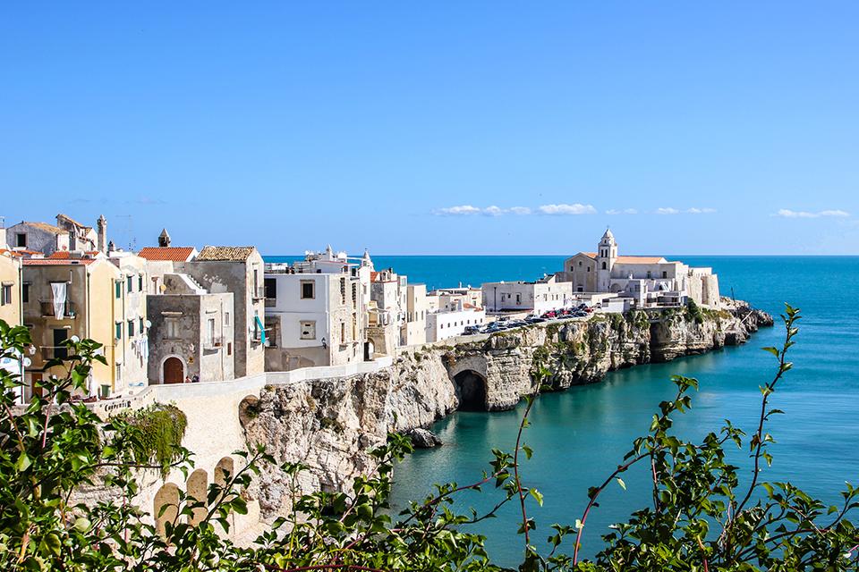 Vieste in Gargano NP, Puglia, Italië