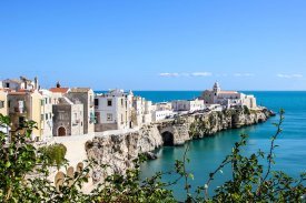 Vieste in Gargano NP, Puglia, Italië